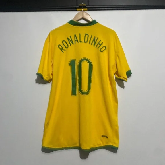 Nike XXL Brazil 2006-2008 National Football Team Jersey - Picture 3 of 14